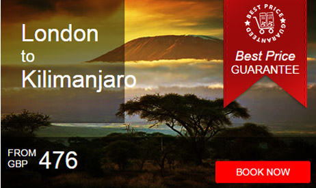 Lonodn to kilimanjaro Flights with Kenya Airways